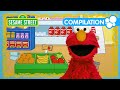 Sesame Street Elmo Goes To The Grocery Store Fruits Vegetables Songs Compilation