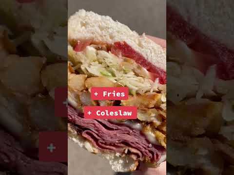 Have you tried the official sandwich of Pittsburgh?!