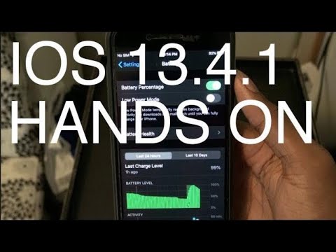 iOS 13.4.1 Hands On! What's New?