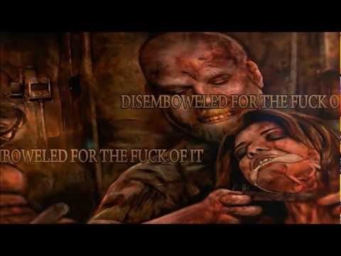 Slaughtered Remains - Disemboweled for the Fuck Of It - 2013 Video Promo
