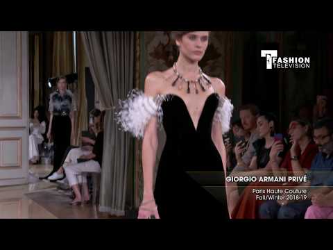 GIORGIO ARMANI PRIVÉ Paris Haute Couture Fall Winter 2018-19