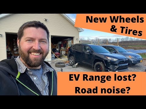 Toyota Rav4 Prime - New wheels & Tires! What's my new EV range?