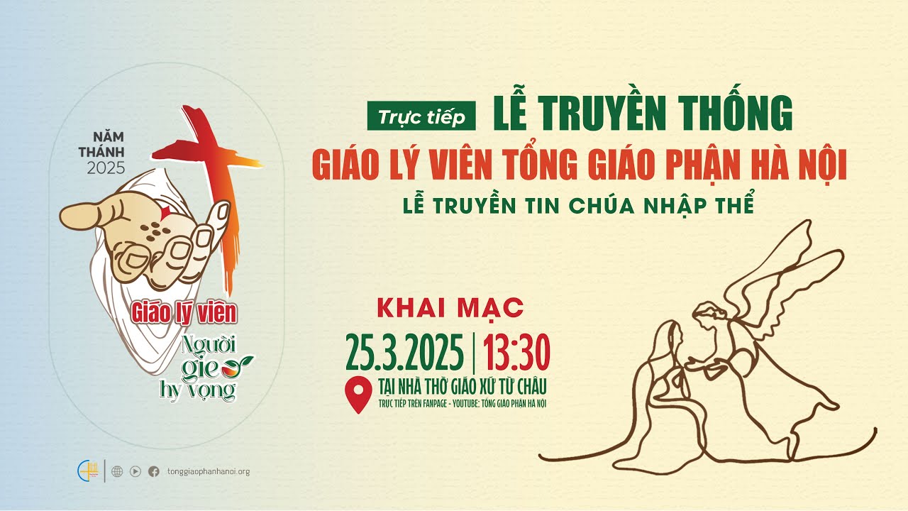 [LIVE] Thánh Lễ Truyền Thống Giáo Lý Viên Tổng Giáo Phận Hà Nội 2025