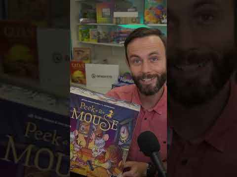 Peek-a-Mouse! A game for ages 5 to 9 that works on problem solving and communication!