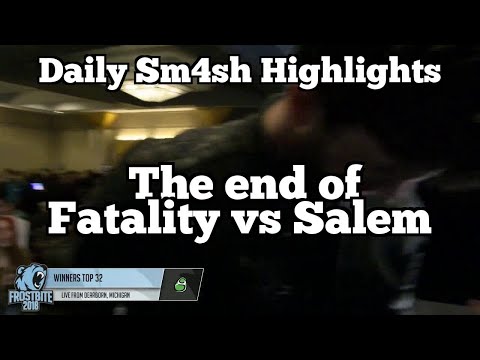 Daily Sm4sh Highlights: The end of Fatality vs Salem