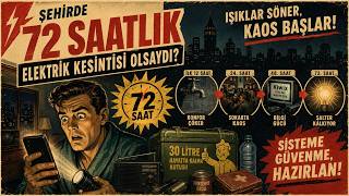Şehirde 72 Saatlik Elektrik Kesintisi Olsaydı?