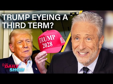 Trump Whines He’s “Unappreciated” & Self-Soothes with Ballroom and Third-Term Talk | The Daily Show