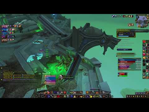 WoW Shadowlands 9.1.0 arms warrior pve The Necrotic Wake Mythic +16 2