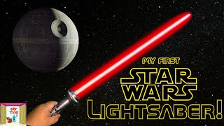 My First Lightsaber!