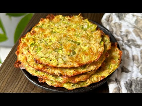 Oatmeal and zucchini! Clean eating, healthy recipe, no flour ASMR