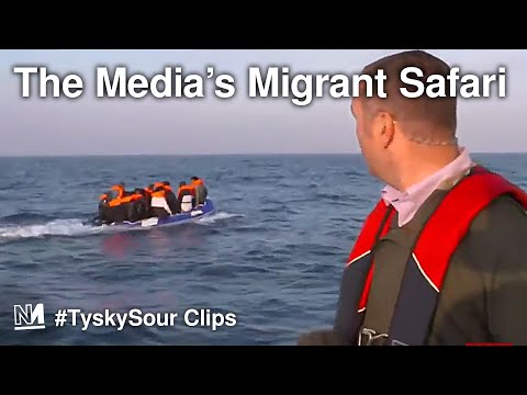 BBC Reporter Goes On Grotesque Migrant Safari