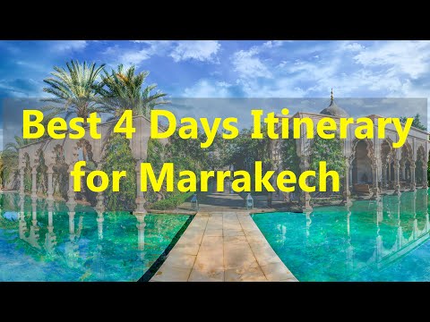 Discover Marrakech, Morocco 🇲🇦 charm: Ultimate 4-day travel guide | Top3Videos