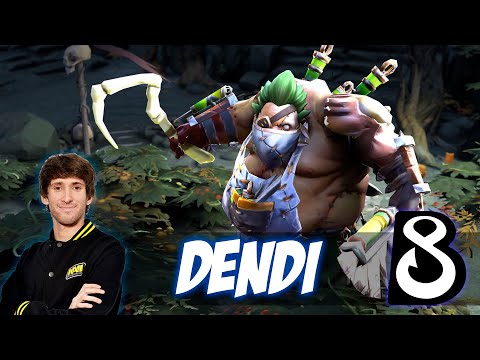 B8.Dendi Pudge - Dota 2 Pro Gameplay [Watch & Learn]