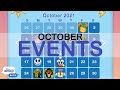 Disney Emoji Blitz Events October 2021