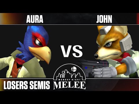 MNM 418 - Losers Semis - EC | Aura (Falco) VS 4MIT | John (Fox) - SSBM