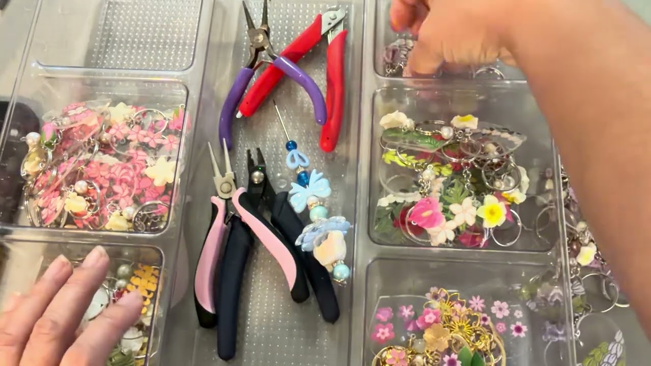 Shop Order:  Heart Keychains