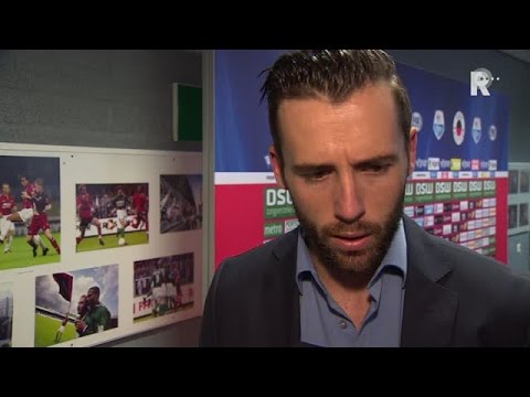 Tom Muyters na afloop van Excelsior - Roda JC