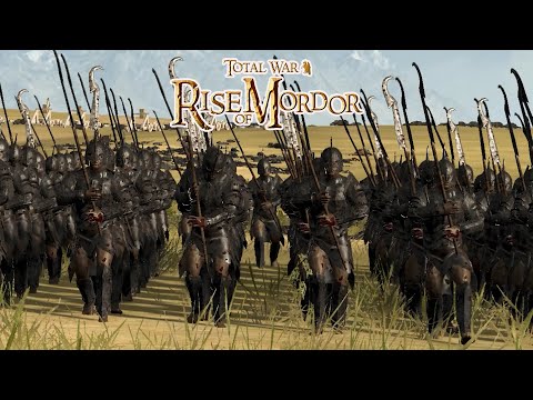 Rise Of Mordor -  Two Territories Battle: Dol Guldur Vs Lamedon - LOTR  Cinematic Battle