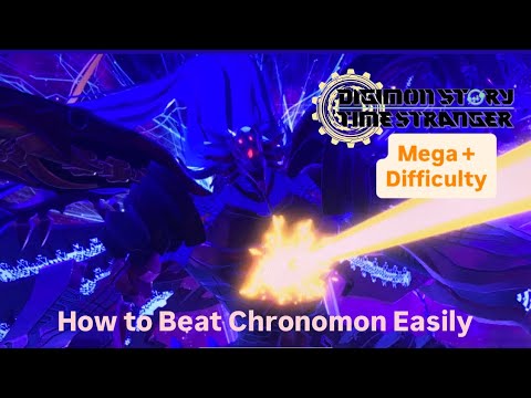 Digimon Story Time Stranger Mega+ Difficulty How to Beat Final Boss Chronomon Easily Speedrun Guide