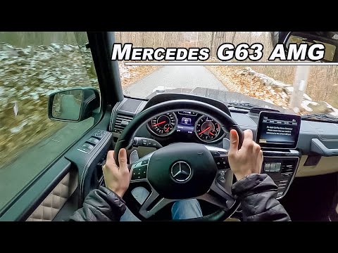 2017 Mercedes G63 AMG - Could You Really Live With A V8 Biturbo G Wagen? (POV Binaural Audio)