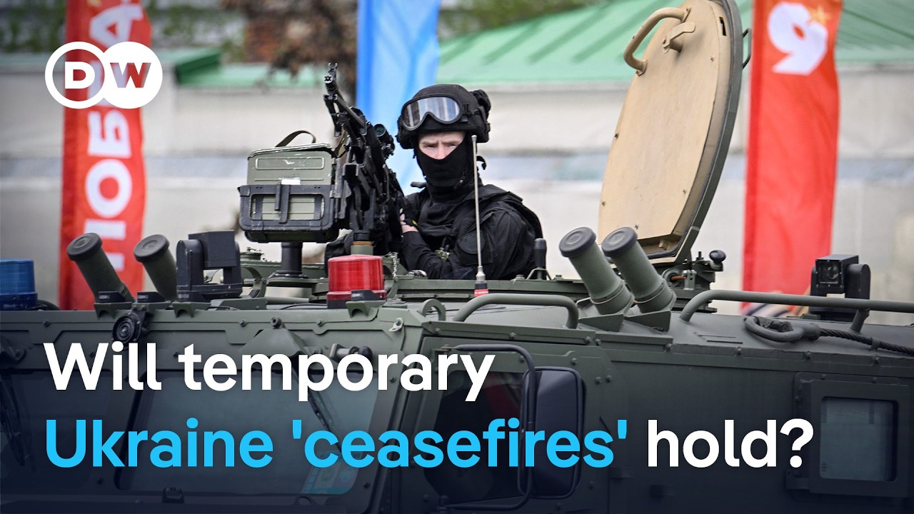 'Ceasefires' declared in Ukraine ahead of Russian holiday | DW News