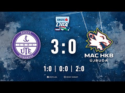 Gólösszefoglaló - EL 148 - UTE - MAC HKB Újbuda 3:0 20211230