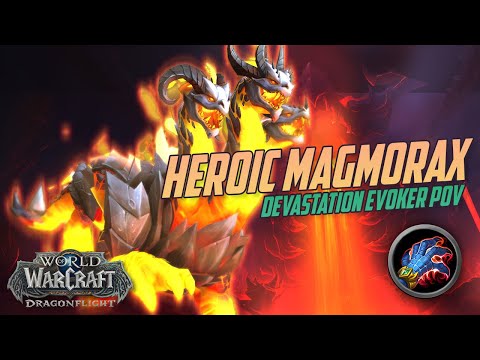 10.1 PTR - Heroic Magmorax Raid Testing | Evoker DPS | Aberrus, the Shadowed Crucible