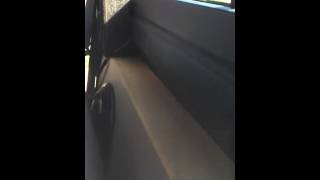 Two  JL Audio 12's behind pick up seat!!!