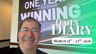 PFL-My Daily Diary for March 21st - 23rd, 2026!