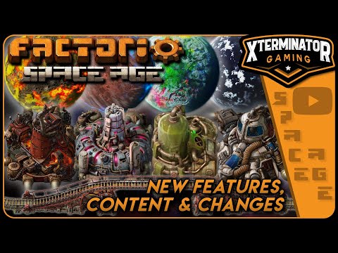 FACTORIO SPACE AGE! Expansion Overview - New Features & Content