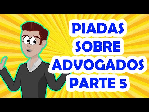 PIADAS ANIMADAS SOBRE ADVOGADOS PARTE 5 - HUMORISTA THIAGO DIAS