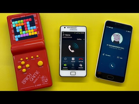Incoming & Outgoing Calls vs Game Tetris Samsung Galaxy S2+ vs Meizu M5