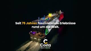 Costa Kreuzfahrten: 75 Jahre