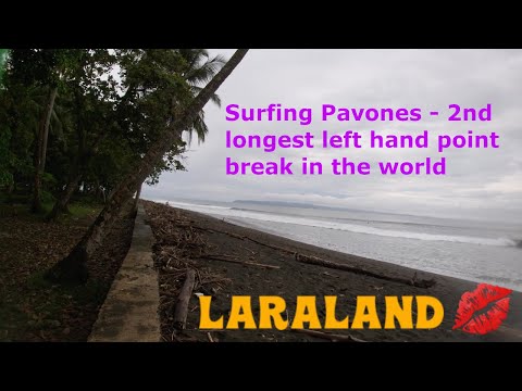 Surfing Pavones - 2nd Longest Left in the World