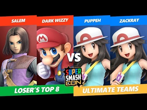 SSC 2019 SSBU -  Salem & Dark Wizzy VS  Puppeh & Zackray - Ultimate Loser's Top 8