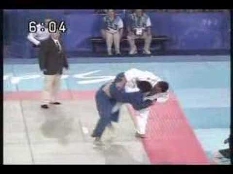 judo douillet shinohara sydney 2000