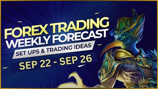 🎯 Weekly Forex Forecast | EURUSD, GBPUSD, USDJPY, AUDUSD, XAUUSD OIL (22/09/2025) Supply And Demand
