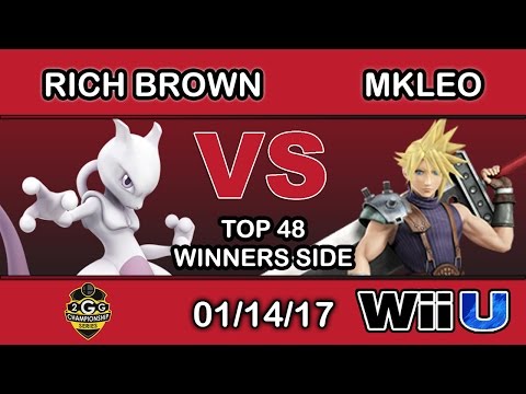 2GGC: Genesis Saga - Rich Brown (Mewtwo) Vs Echo Fox | MkLeo (Cloud) Top 48 Winners Side