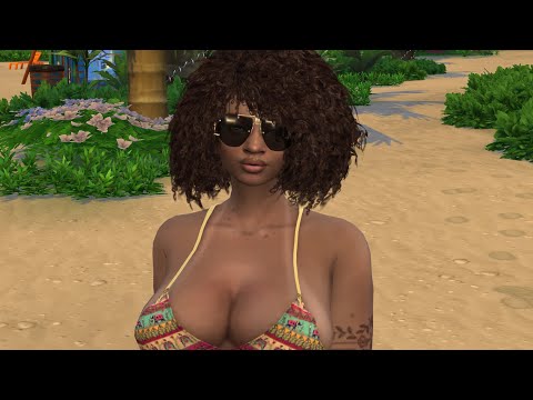sims4 cc download girl Ana Paula dos Santos by Bonita100 Game Video Preview