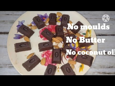 Ghee chocolates ||No moulds|| No Butter || No coconut oil || Sowjanya's home