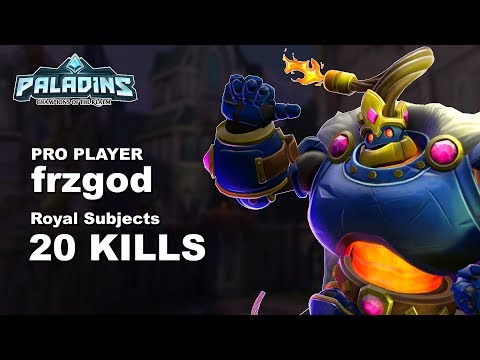 frzgod Bomb King 20 KILLS!! Paladins Pro (SSG) Ranked Gameplay