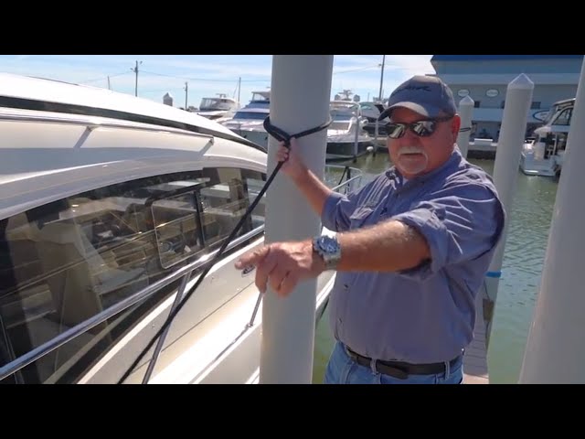 Boating Tips Episode 26: Tying Dock Lines in a Fixed Slip