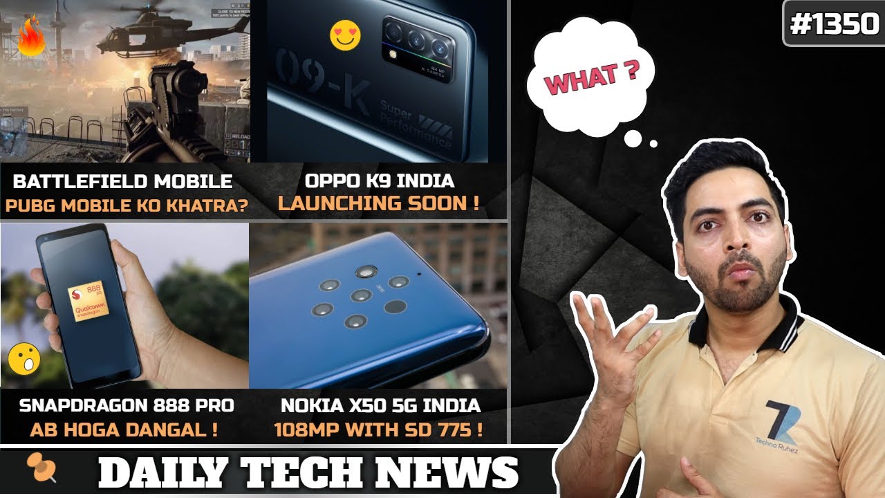 Battlefield Mobile😲 PUBG Mobile Rival Coming,Nokia X50 India,OPPO K9 India,SD888 Pro,POCO M3 Pro