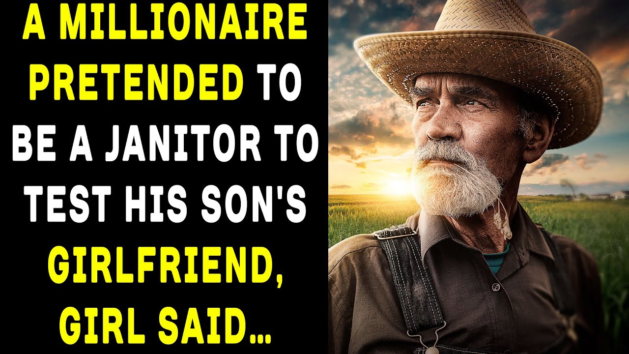 A Millionaire Pretended to be a Janitor – The Girl’s Jaw Dropping Reaction Revealed!