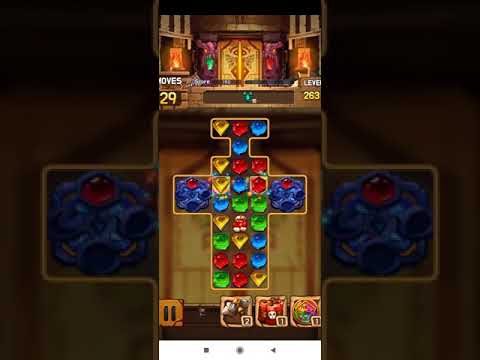 Jewel Legacy 💎 - Jewels & Gems Match 3 Puzzle 2021 Level 263 ⭐⭐⭐ no Booster 👑 Android Gameplay ✅