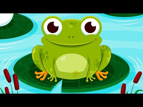 Cinco Ranitas Con Manchitas -  Canciones Infantiles  Super Simple Español  Five Little Frogs Kids