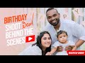 Birthday Shoot එකේ Behind The Scenes | Krisharya Cake Smash | Song Video Shoot