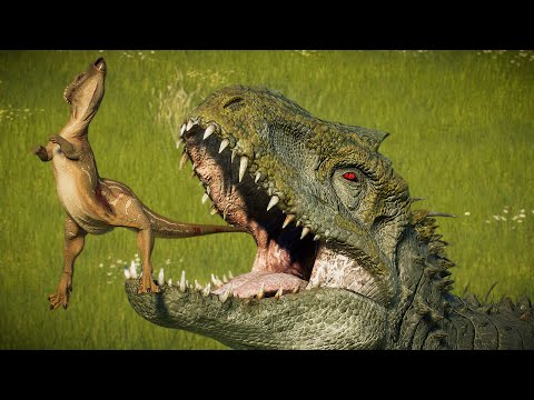 CARNIVORES vs HERBIVORES in PENNSYLVANIA! INSANE ALL LARGE DINOSAURS BATTLE ROYALE – JWE 2