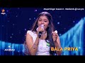 Glimpse Of Enge Andha Vennila Song By BalaPriya Super Singer Season 11