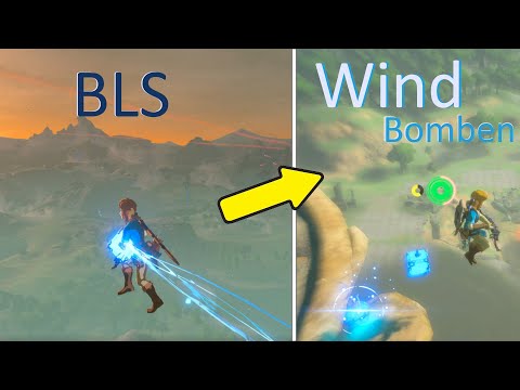 SO könnt IHR WIND BOMBEN und BLS sliding DURCHFÜHREN | Zelda BOTW